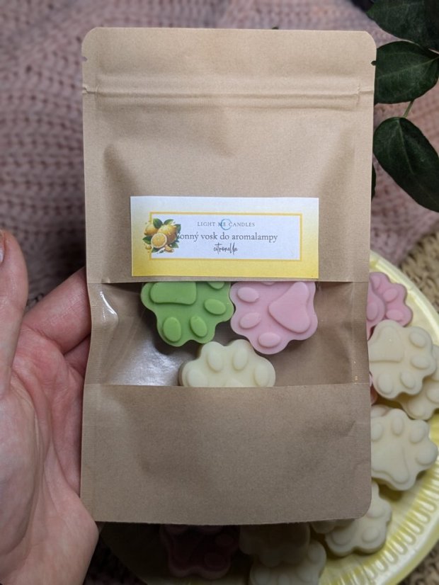 Sójový vonný vosk Citronella | Vůně: citronella