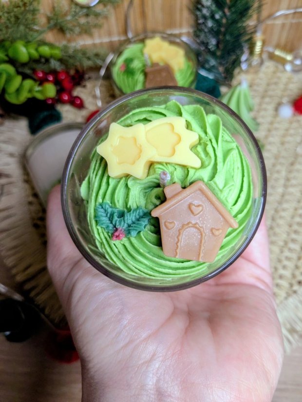 Sójová svíčka Zimní chata