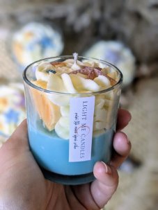 Sójová svíčka Laguna | Vůně: kokos a jasmín