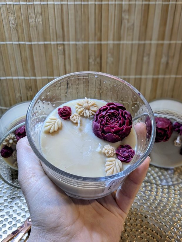 Sójová svíčka Hotelová Pohoda Bordó| Vůně: Radisson
