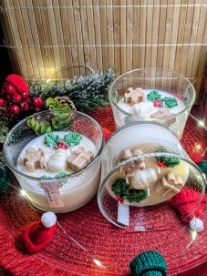 Sójová svíčka Vánoce | Vůně: perníkové koření