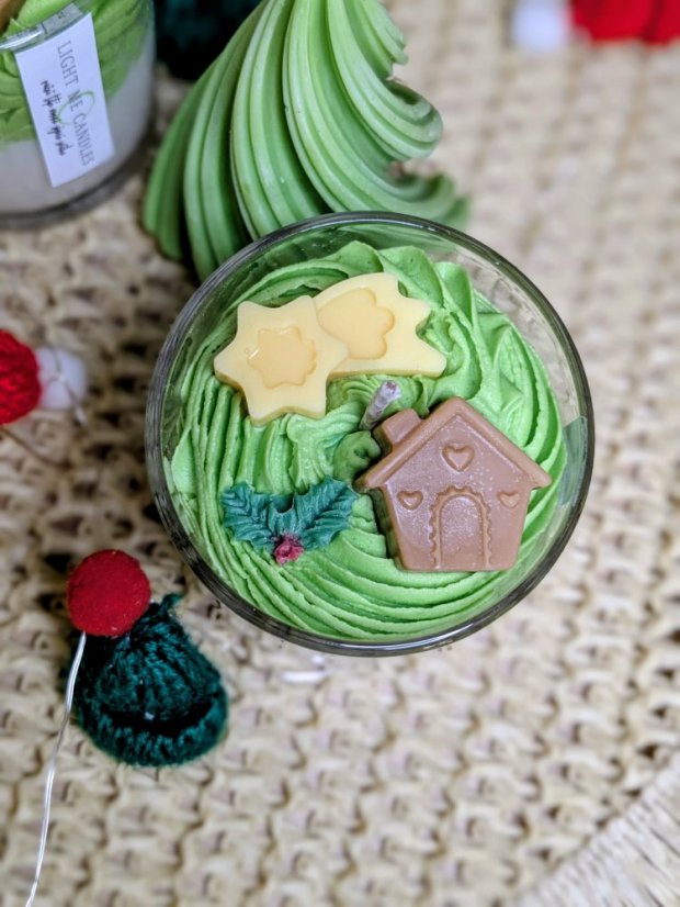 Sójová svíčka Zimní chata