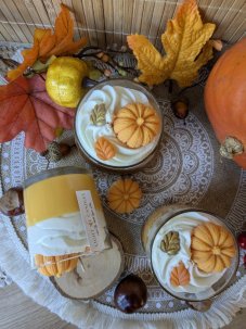 Sójová svíčka Dýňová sklizeň| Vůně: dýně