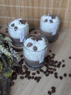 Sójová svíčka Morning routine | Vůně: káva, čokoláda, vanilka, kokos