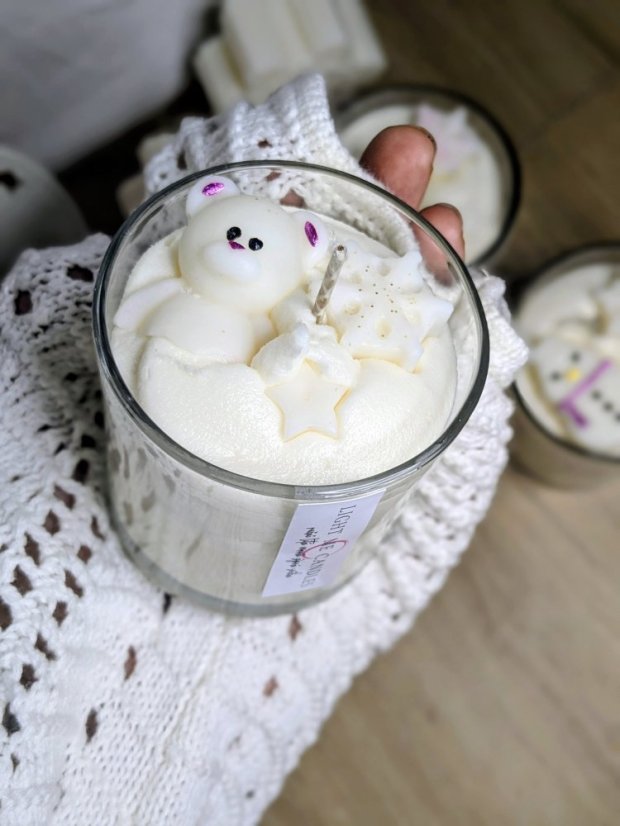 Sójová svíčka Bílé Vánoce