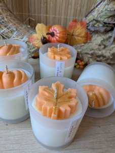 Sójová svíčka Podzimní Kouzlo | Vůně: pomeranč, skořice, čokoláda