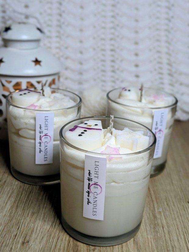 Sójová svíčka Bílé Vánoce