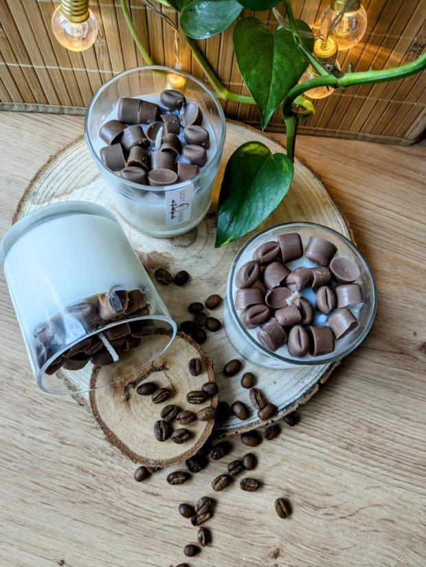 Sójová svíčka Coffee Time | Vůně: káva
