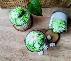 Sojová svíčka Jaro| Vůně: Zelený čaj a citronová tráva